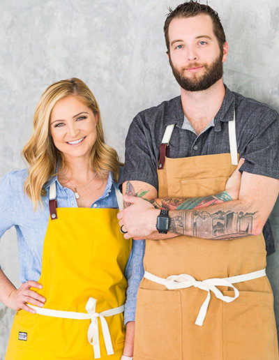 <div style="font-size:0.75em;color:#9c9837">Featured Chefs</div> Chefs Erin Smith & Patrick Feges