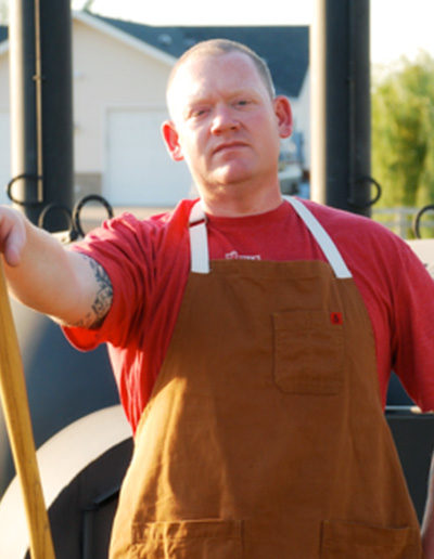 <div style="font-size:0.75em;color:#9c9837">Featured Pitmaster</div> Chef Sheldon Mason